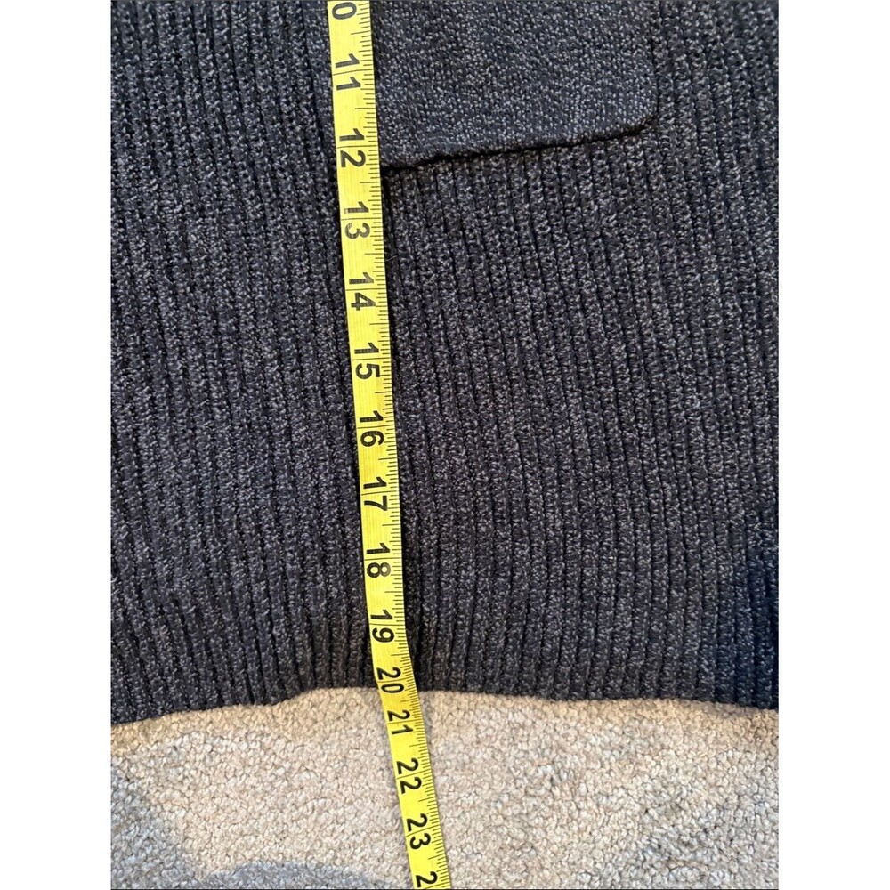 Free People Beach Charcoal Knit 100% Cotton Freya Sleeveless Sweater Top. Sz XL - Picture 9 of 9